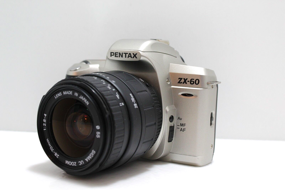 Pentax ZX-60 With Sigma UC Zoom 28-70mm Lens - Vintage 35mm Film