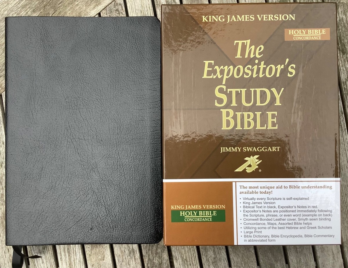 The Expositor's Study Bible / Bonded Leather / KJV Concordance