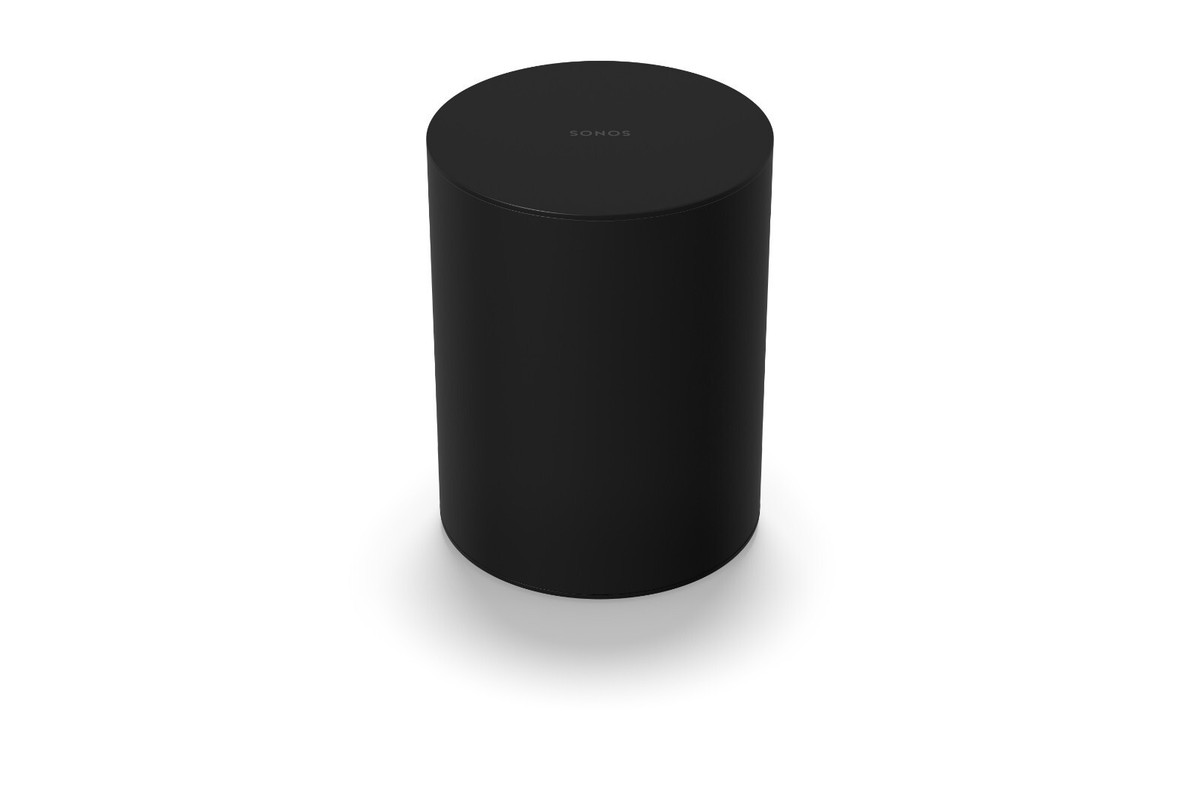 Sonos Sub Mini Black Certified Refurbished - Wireless Subwoofer