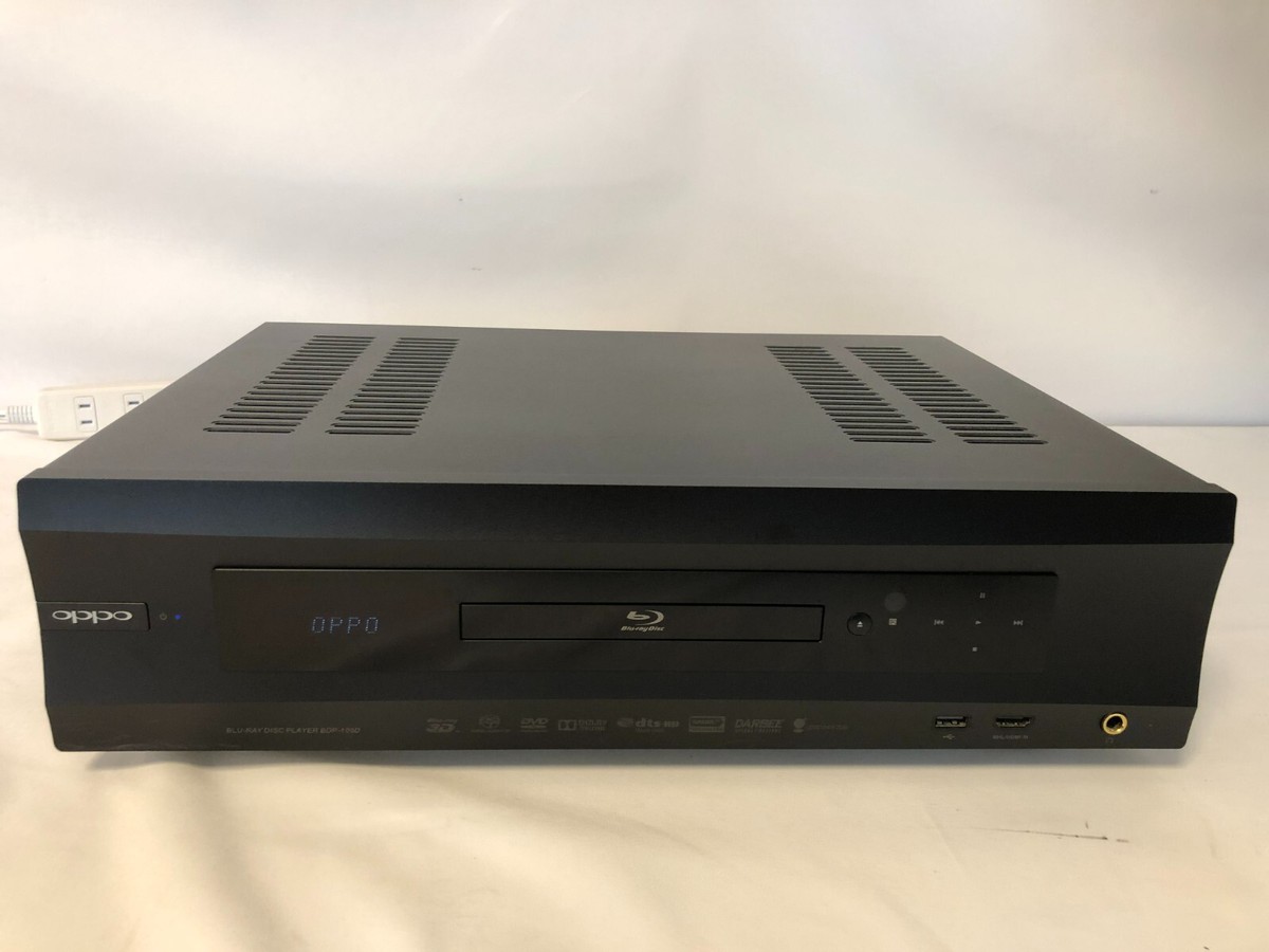 Oppo BDP-105D JP Multi Format Disc Blu Ray Player w/ Remote Japan