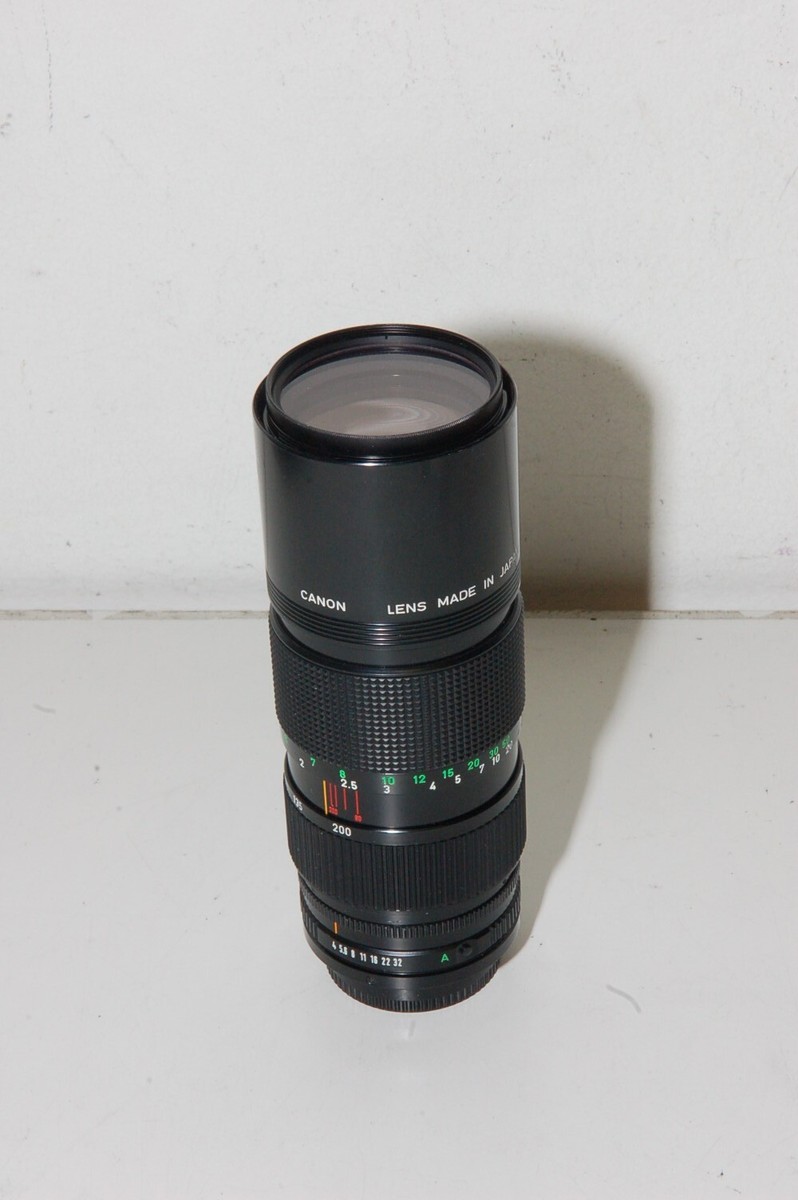 Canon FD 80-200mm f/4 MF Zoom Lens from Japan | eBay