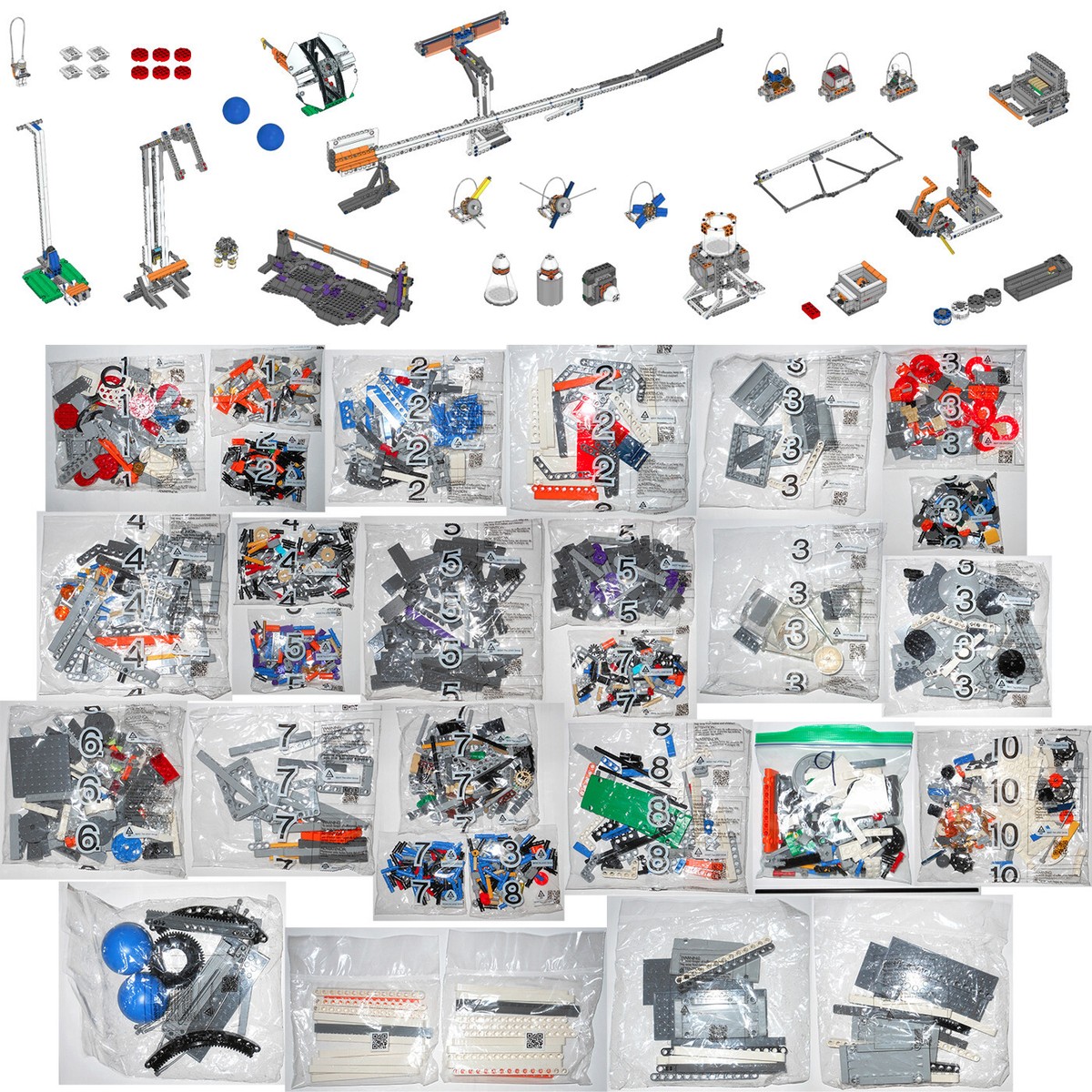 LEGO 45806 Into Orbit: NEW SEALED BAGS (no mat) FLL First Lego