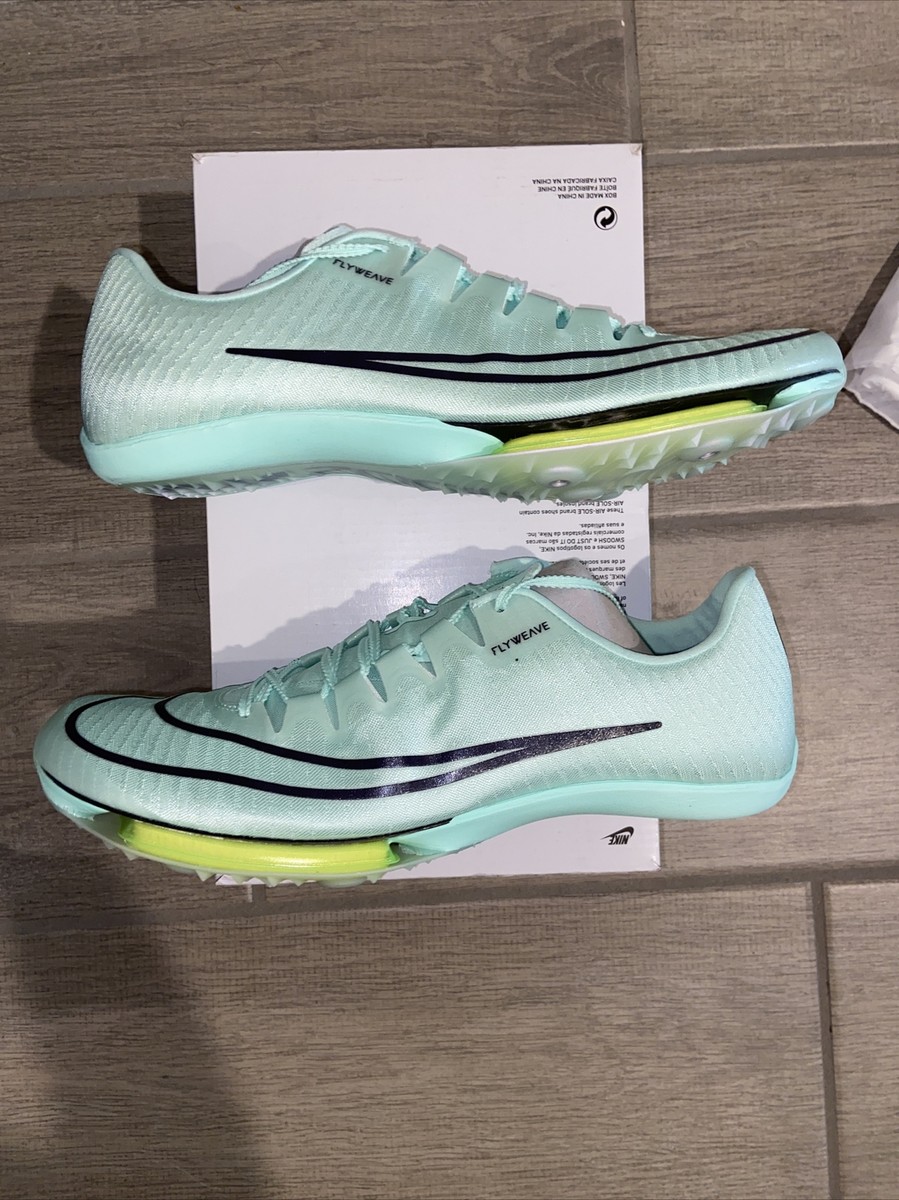 Size 13 Men's | Nike Air Zoom Maxfly Track Spikes Mint Foam Cleats