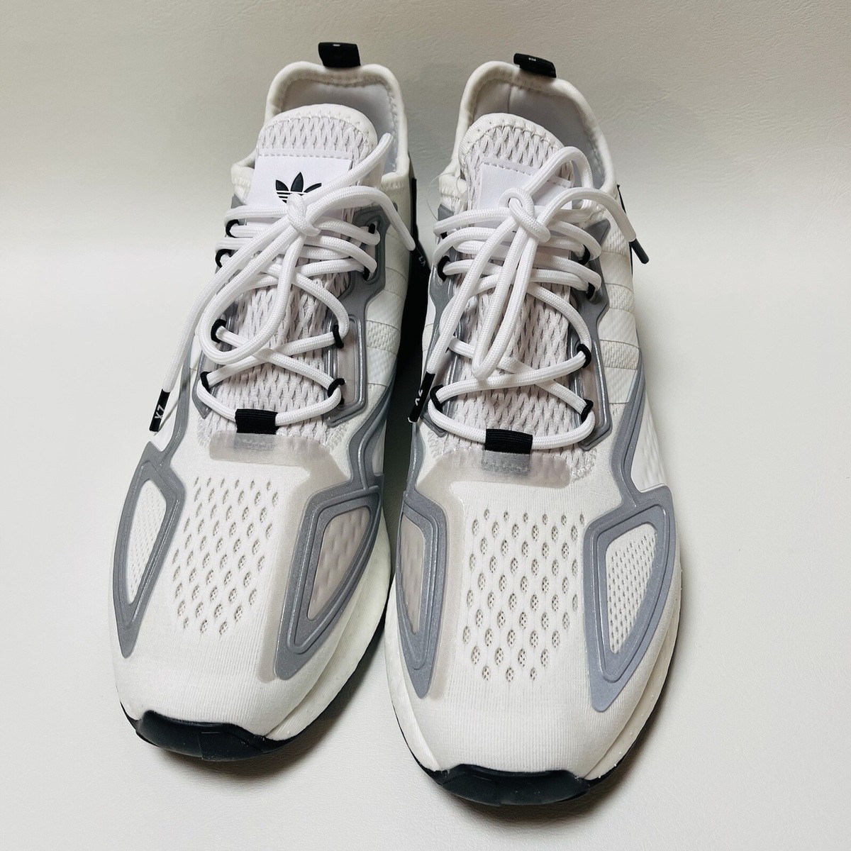 Adidas ZX 2K Boost Men's Shoes Athletic Sneakers White Core Black