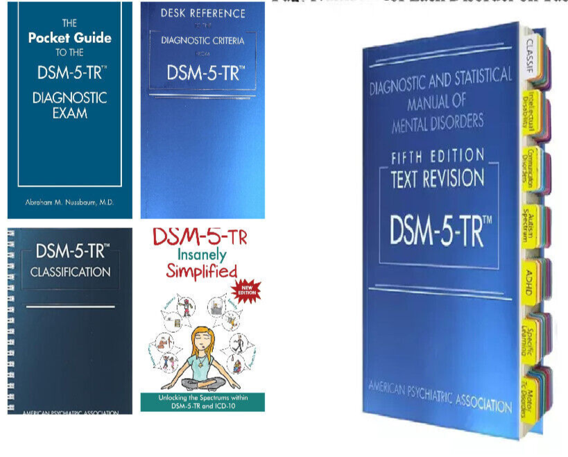 DSM 5 TR + Index Tab, Desk Reference, Classification, Simplified