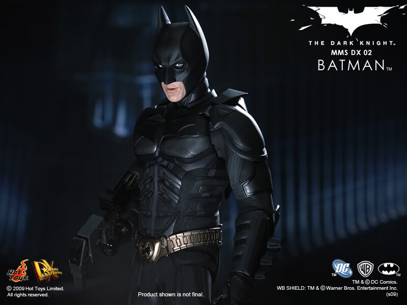 New Hot Toys DX02 DC The Dark Knight BATMAN Bruce Wayne 1/6 Scale