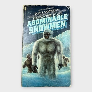 洋書 ABOMINABLE MEN by Sanderson 洋書 ABOMINABLE MEN by Sanderson