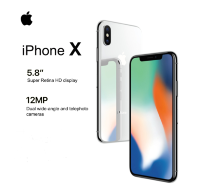 Apple iPhone X Unlocked OLED Smartphone 5,8