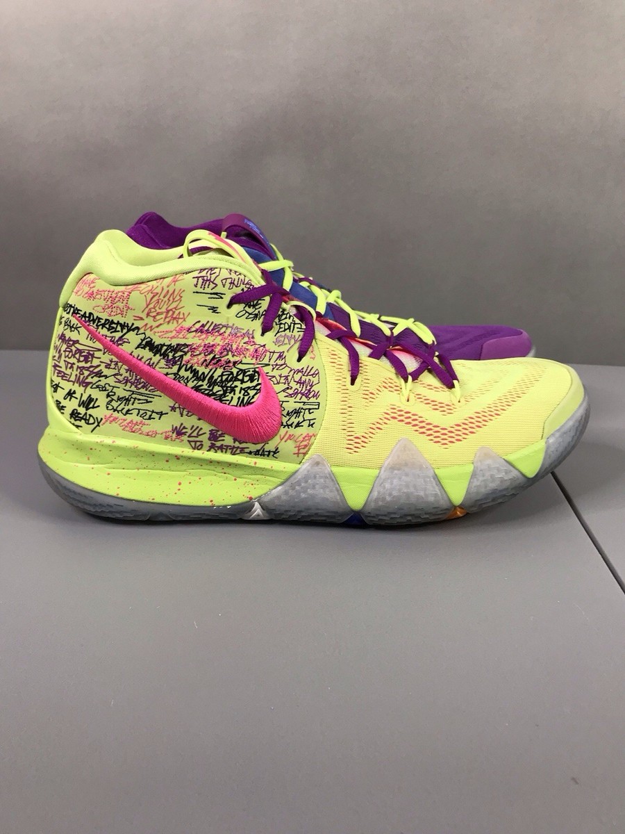 Nike Kyrie 4 “Confetti” Basketball Shoes Size 13 Multicolor Rare