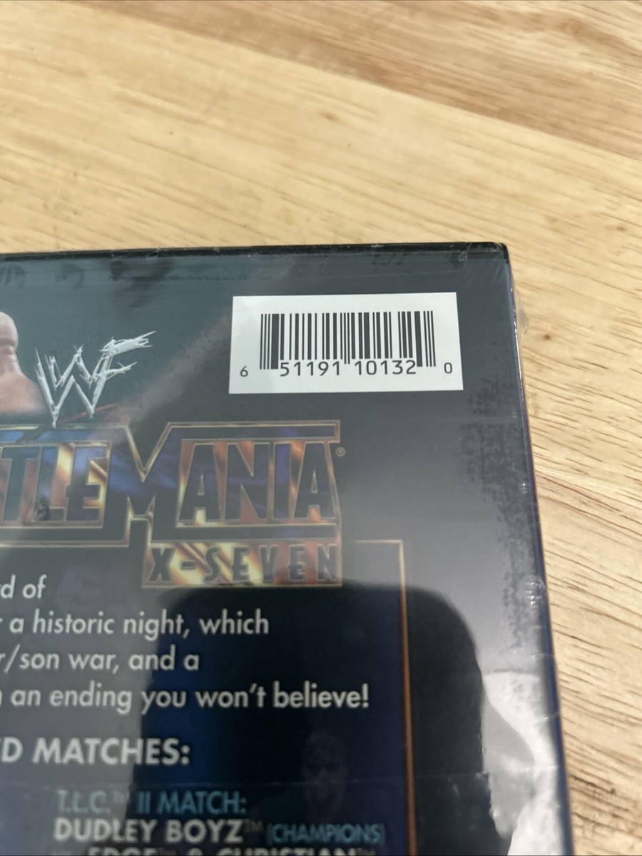 WWF - WrestleMania X-Seven (DVD, 2001, 2-Disc Set) for sale online