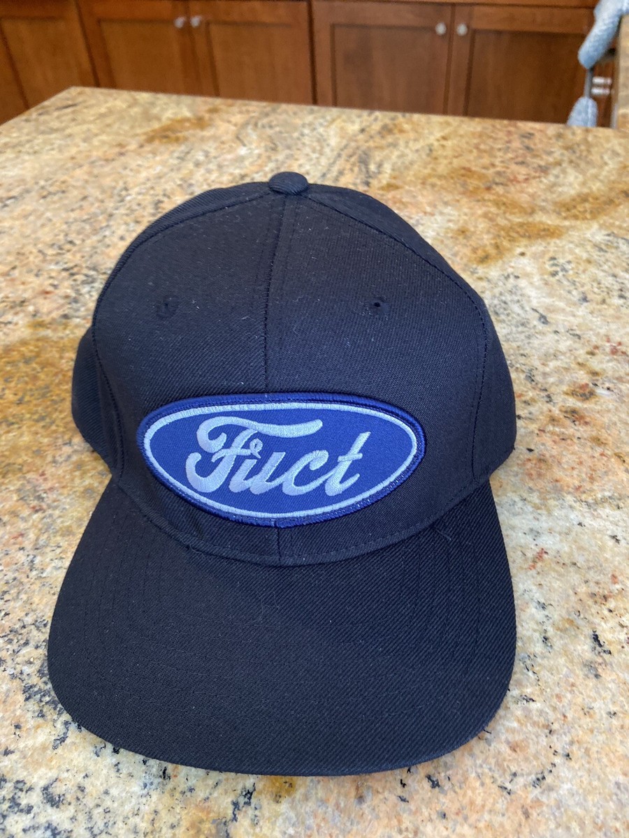 FUCT NAVY BLUE HAT | eBay