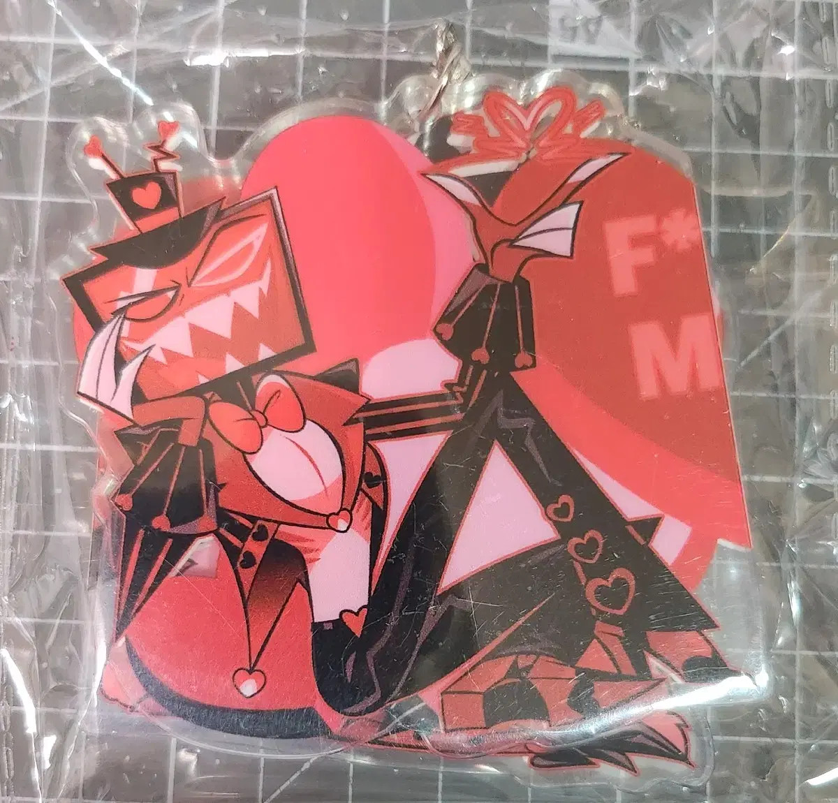 In kind) Hazbin Hotel Box/ Valentino Valentine's Day keyring | eBay