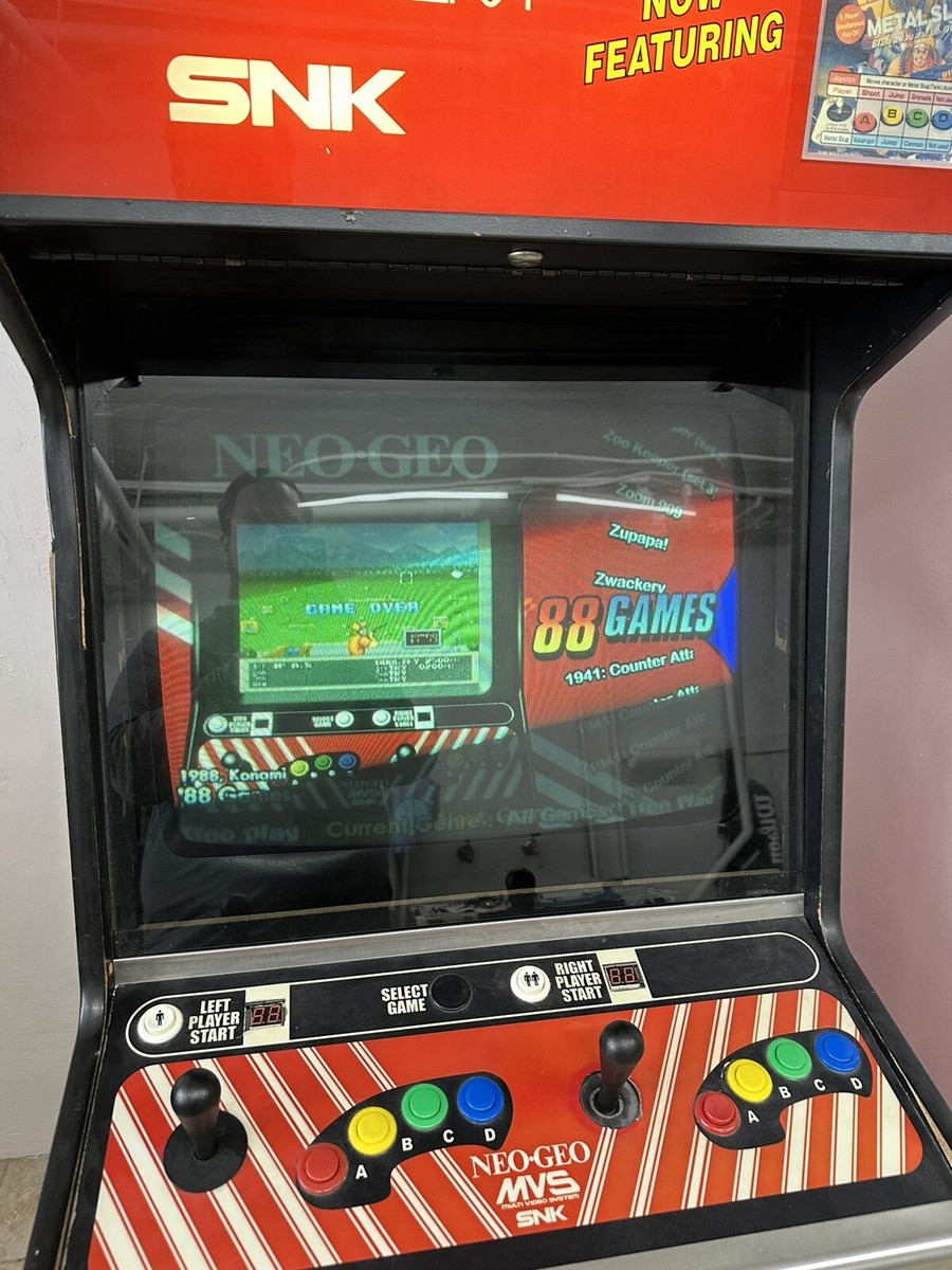 Neo Geo MVS 4-Slot Arcade Cabinet + MAME | eBay