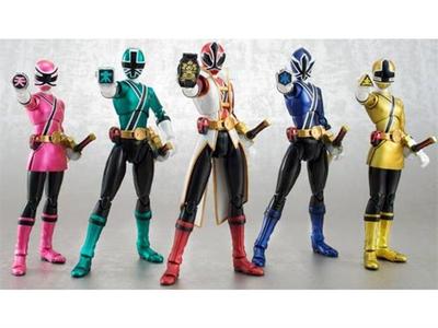 S.H. Figuarts Power Rangers Super Samurai Metallic SDCC 2013
