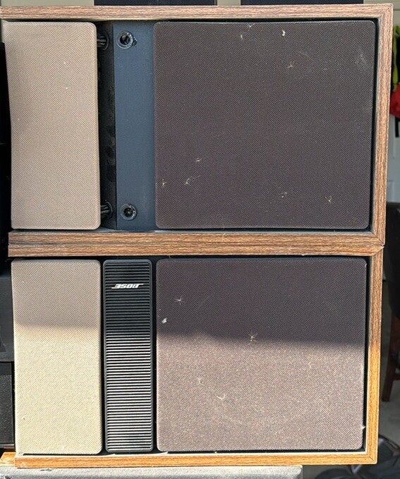 Vintage Pair of Bose 301 Series II Direct/Reflecting Bookshelf