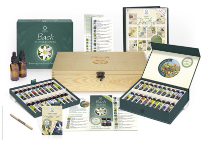 Bach Flower Essence Complete Kit Wooden Case. Practitioner Gift