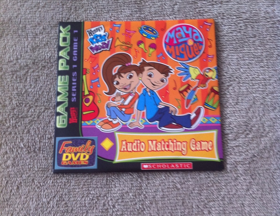 Scholastic - Maya & Miguel: Audio Matching Game (Game Pack DVD