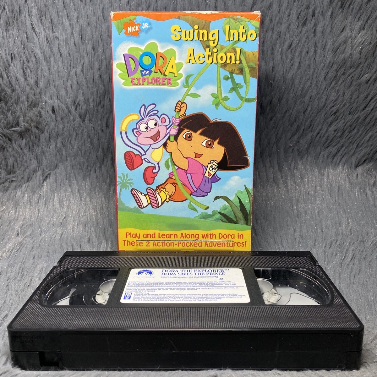 Dora the Explorer - Swing Into Action VHS 2001 Nick Jr Nickelodeon