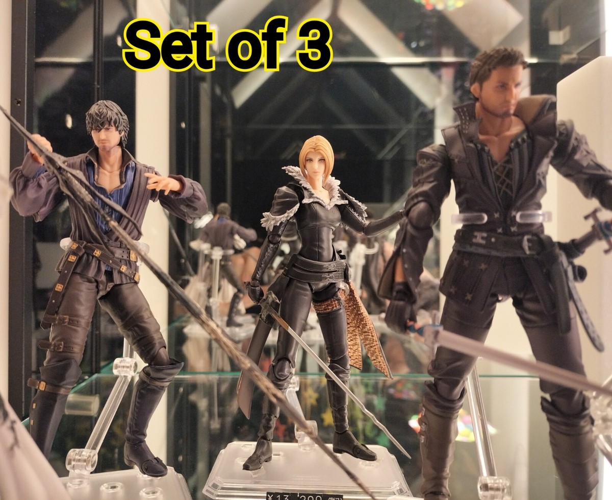 Final Fantasy XVI BRING ARTS Benedicta, Barnabas, Cid Set of 3 | eBay