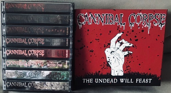 Cannibal Corpse – The Undead Will Feast 8 x Cassette Tape BOX SET