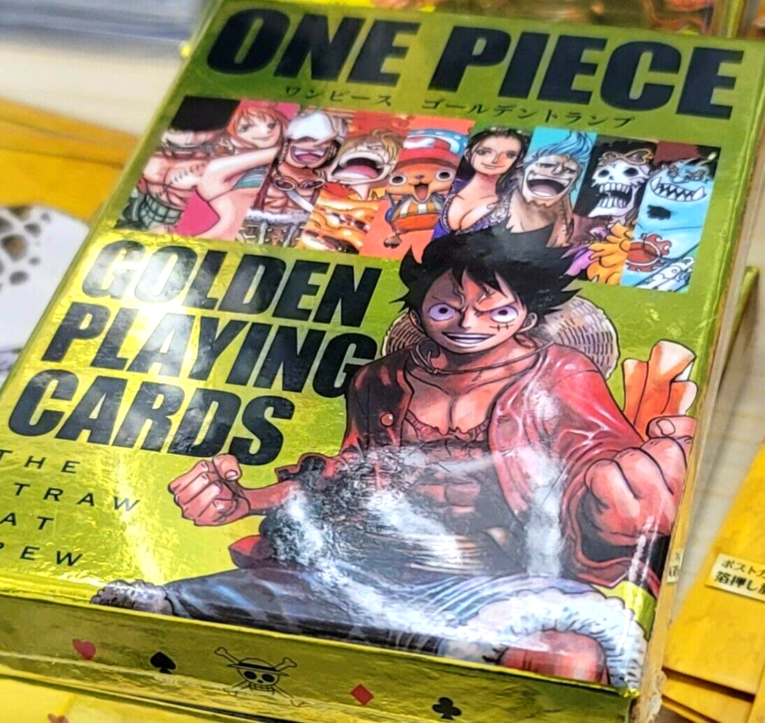 One Piece Golden Playing Cards/Trump/2024 Japan Jump Shop Limited