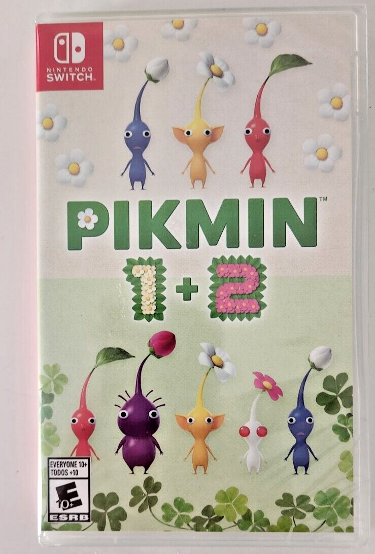 Pikmin 1+2 & 4 Nintendo Switch New Game Bundle (2023 Strategy
