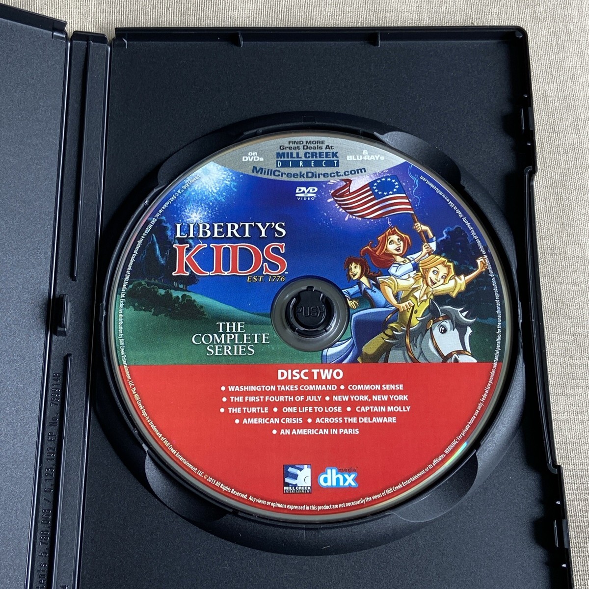 Liberty's Kids Complete Series (DVD 4-Disc Set) Animated Show