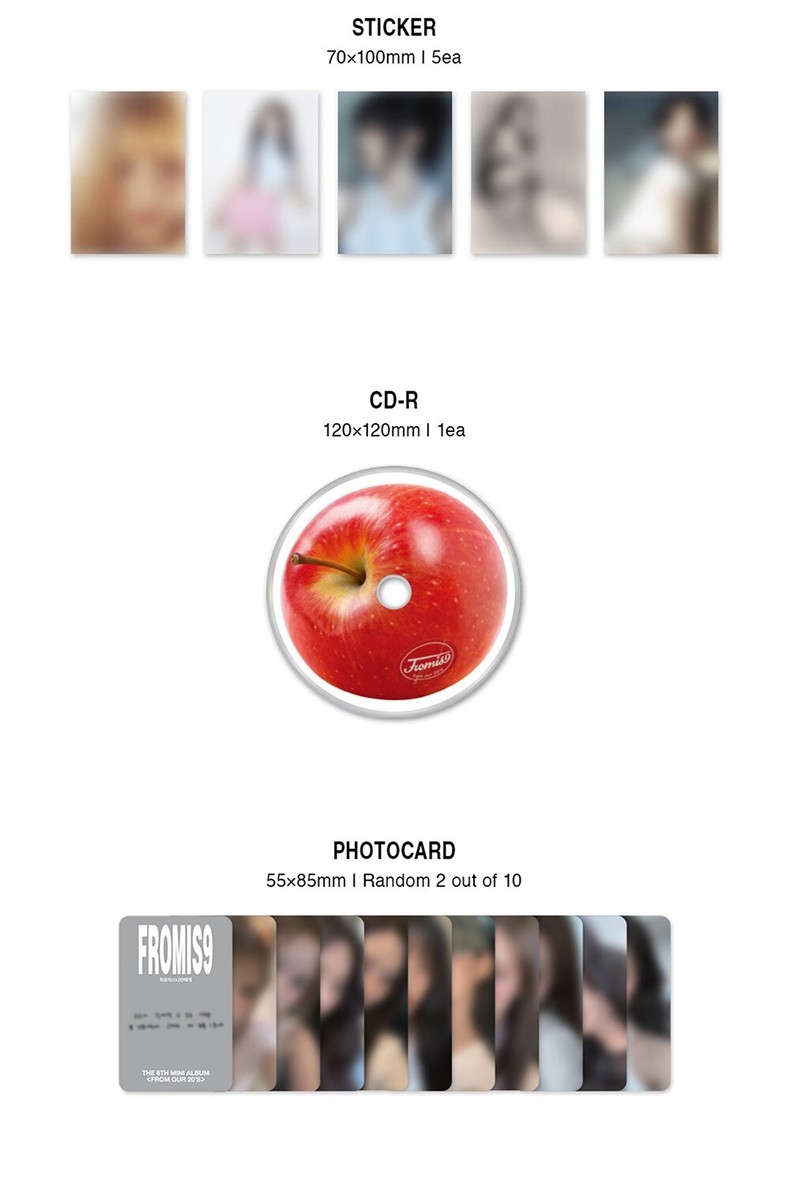 FROMIS_9 [FROM OUR 20'S] 6th Mini Album FROM ZINE Ver/CD+Bag+Zine+