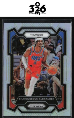 Shai Gilgeous-Alexander 2023-24 Panini Prizm Silver | eBay