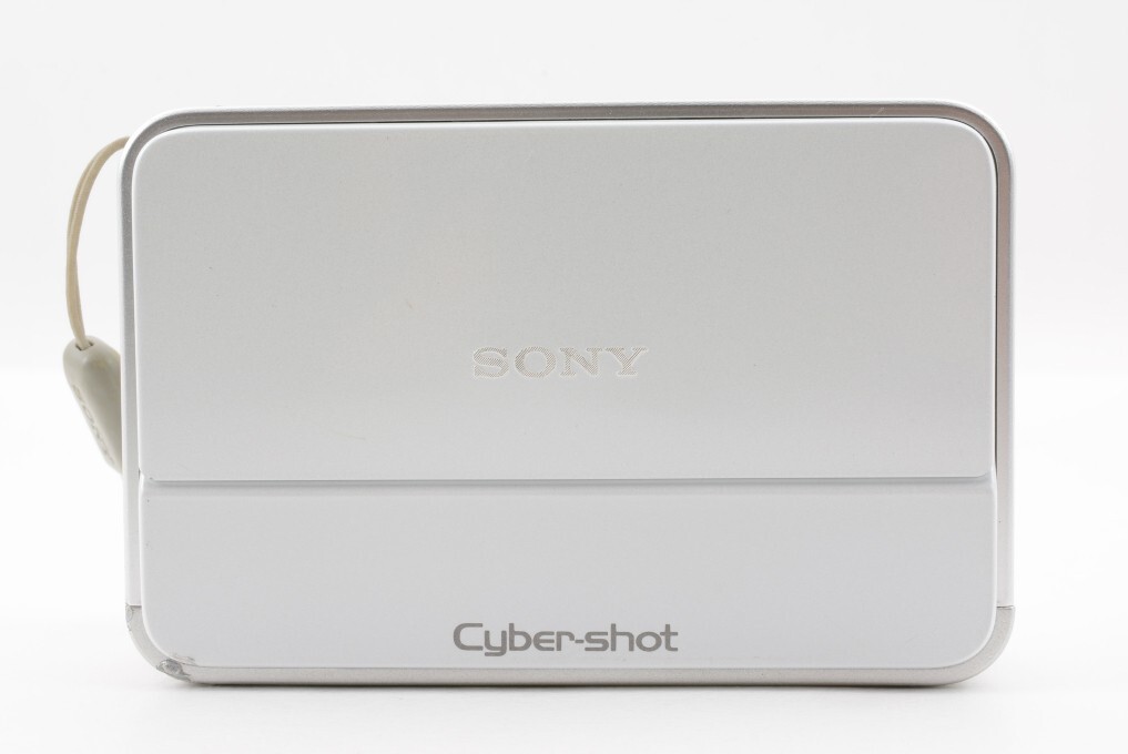 Exc] Sony Cyber-Shot DSC T2 White Compact Digital Camera +Charger