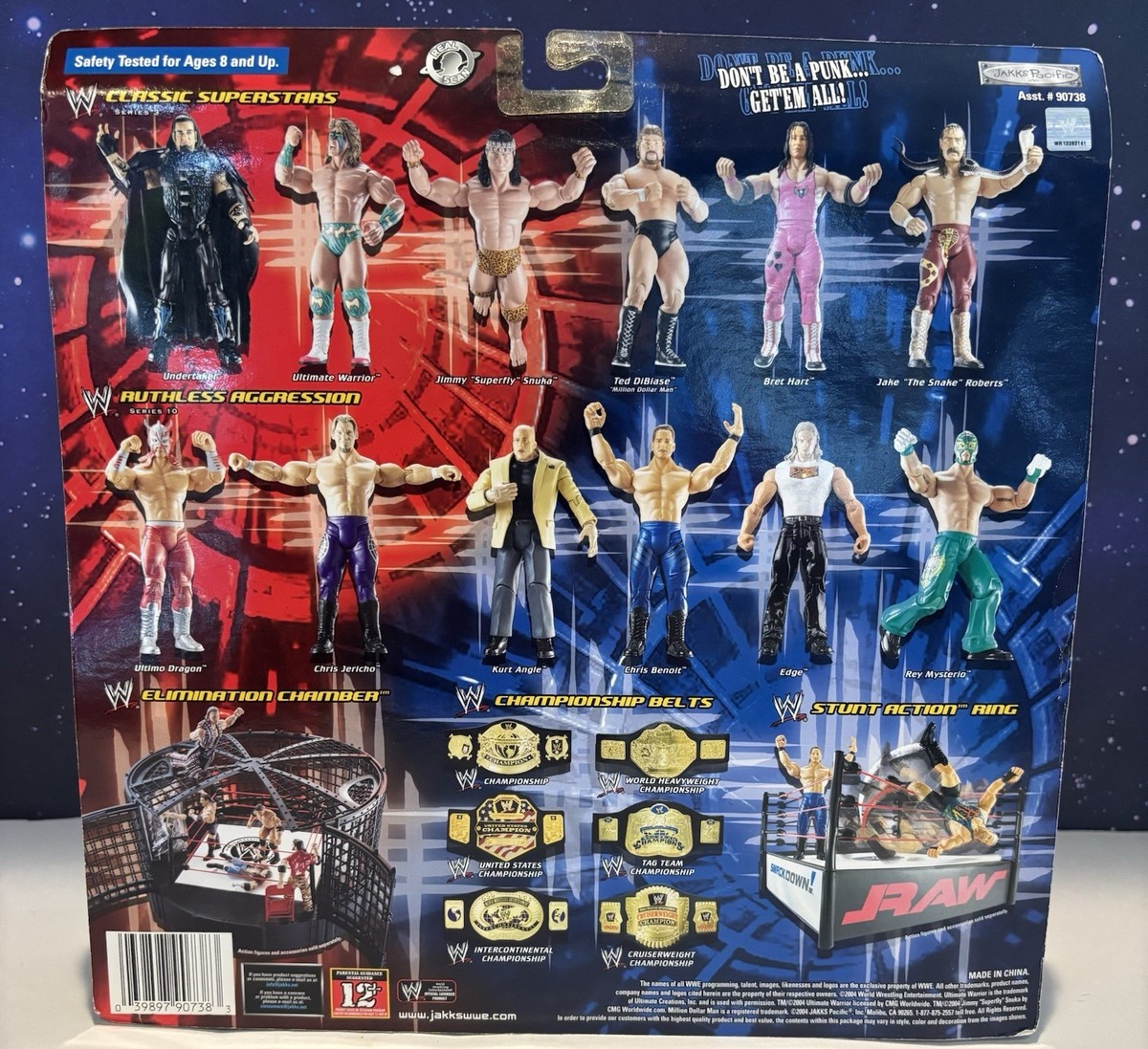 WWF/WWE Jakks 2 Pack Figure Set: Wrestlemania 2000 First App
