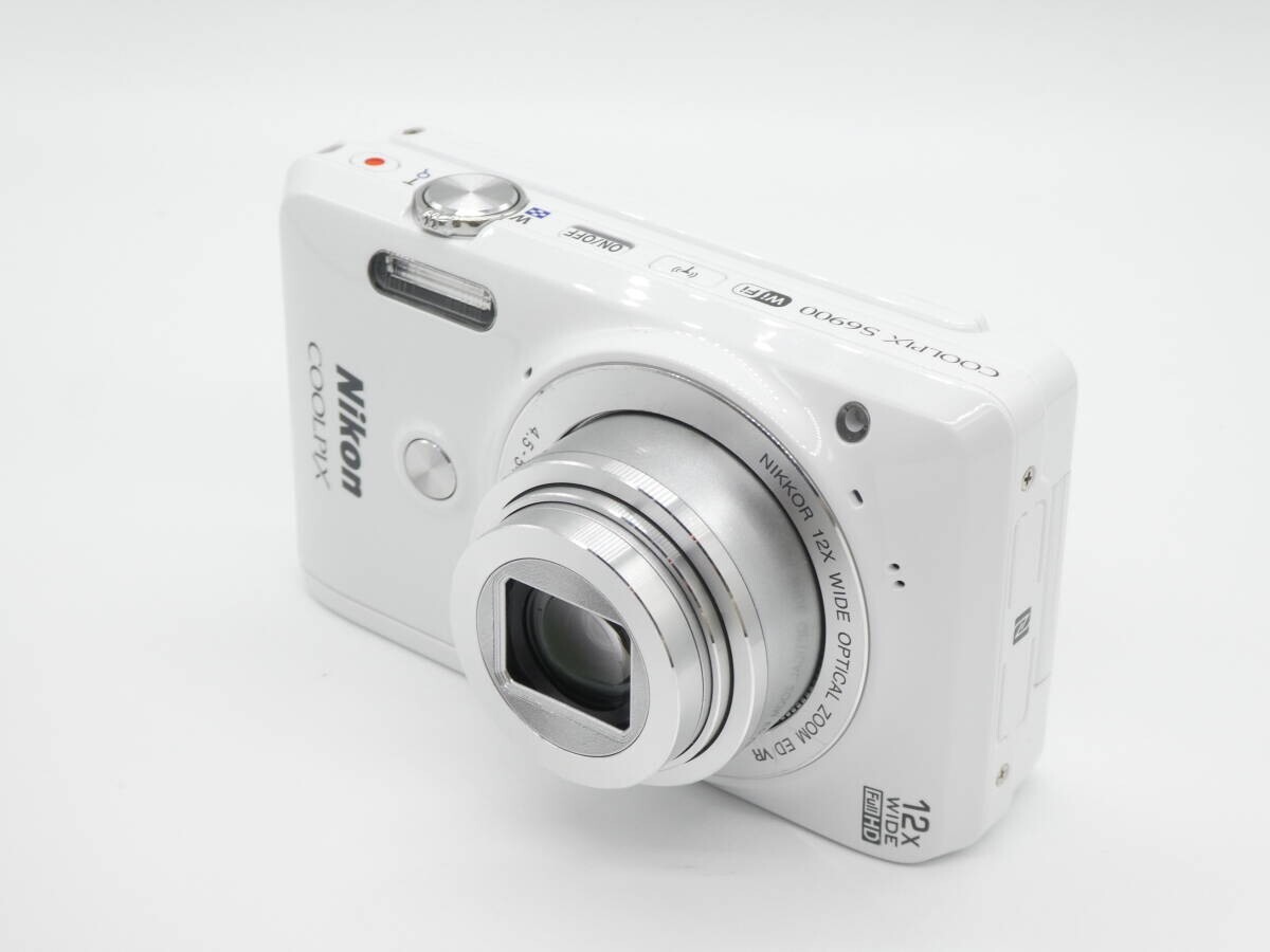 Nikon Coolpix S6900 White Digital Camera | eBay