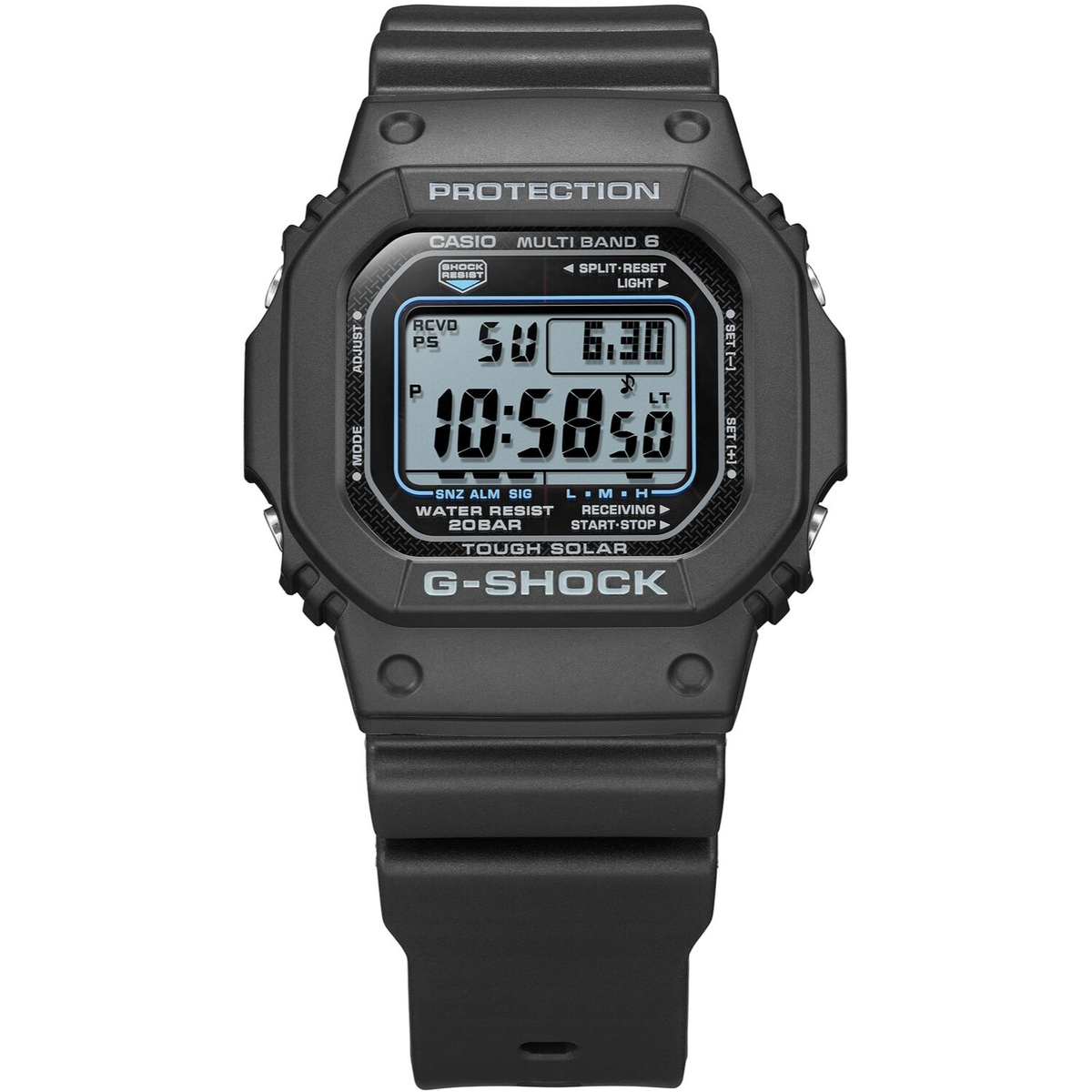 CASIO G-SHOCK GW-M5610U-1CJF Radio Solar Multiband 6 Digital Watch
