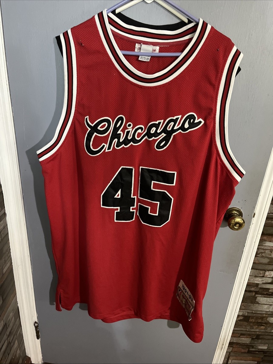 Mitchell & Ness Michael Jordan #45 Jersey Rare 91-92 Hardwood