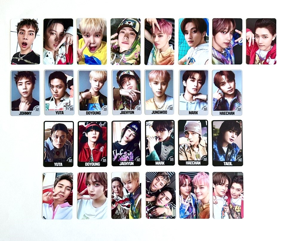 NCT 127 The 6th Album WALK MD Goods Trading Card Official