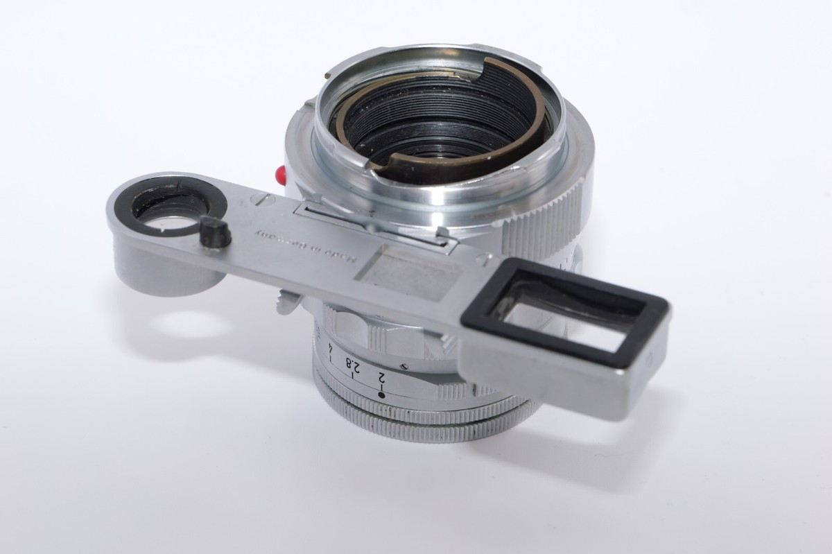 Leica M3 Summicron-DR 50mm f2 lens. Close Up Eyes with Case. UVa