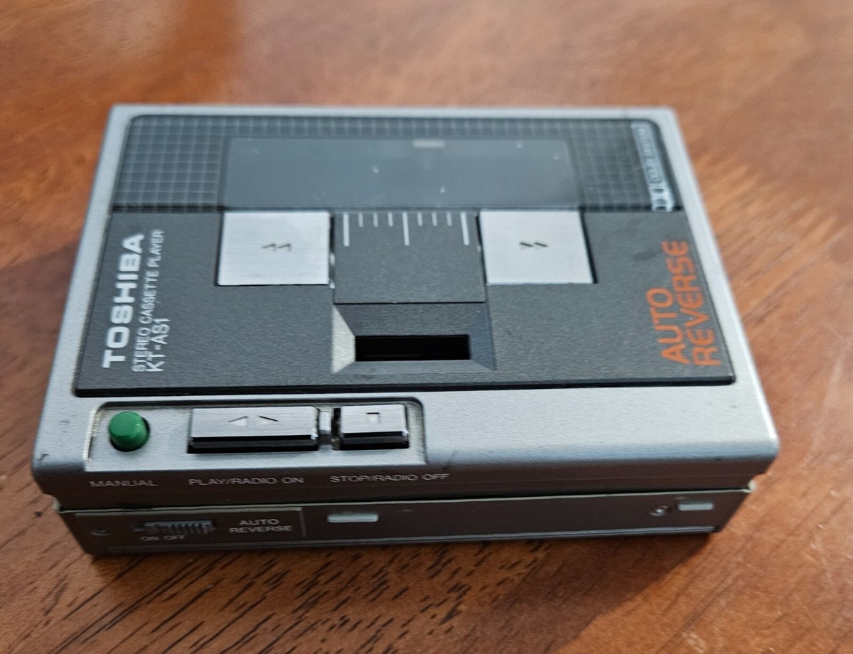 Vintage Toshiba Cassette Player KT-AS1 UNTESTED | eBay