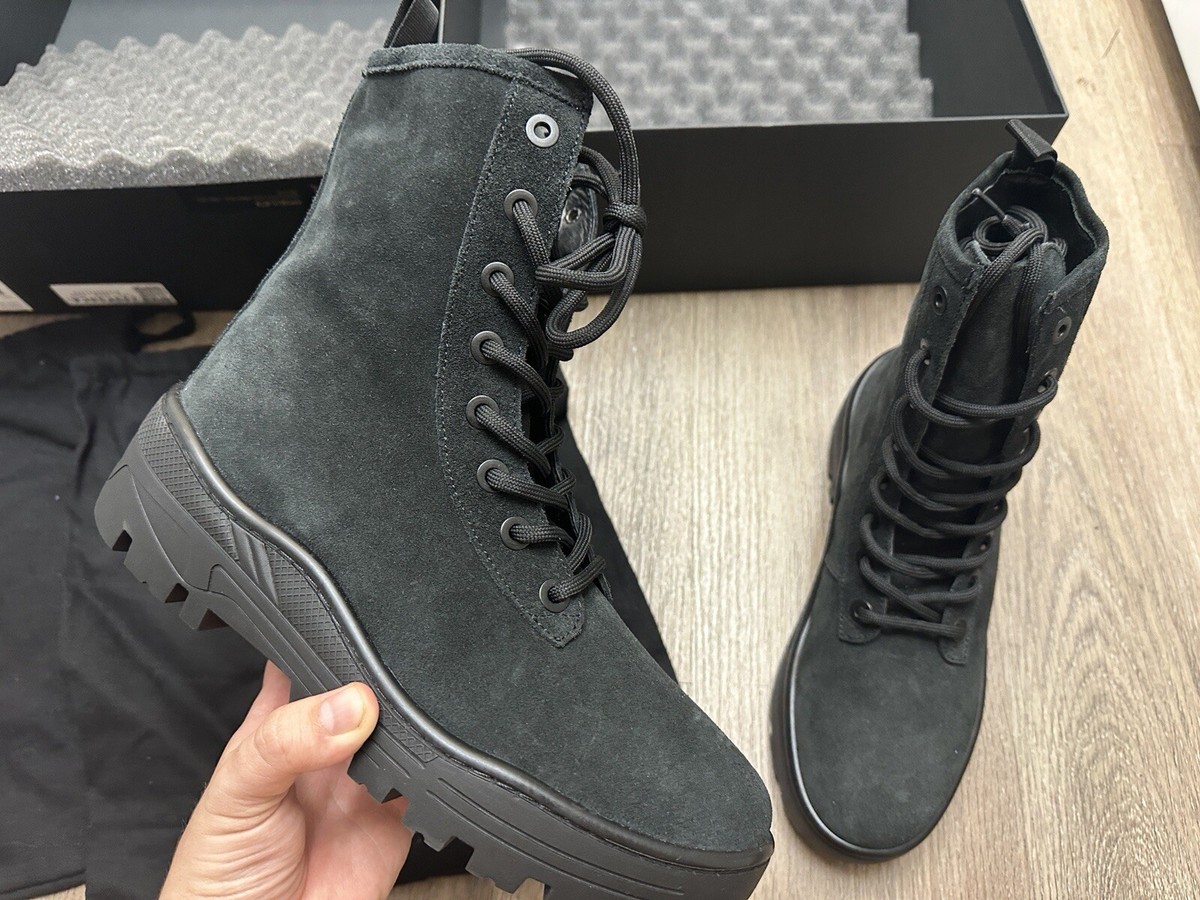 Yeezy YZY Season SZN 6 Suede Graphite Black Suede Size 41EU/IT | eBay