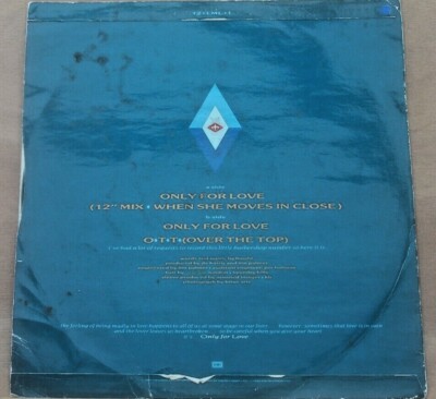 Limahl Only For Love 12” Vinyl Single | eBay