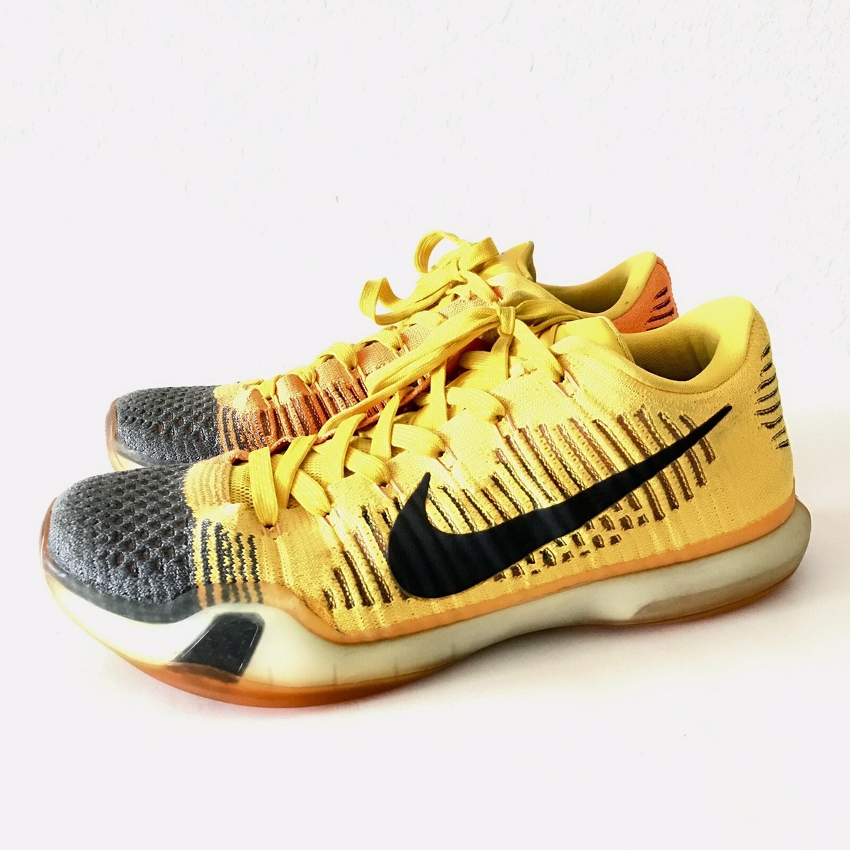 Nike Kobe 10 X Elite Low Rivalry Chester/Cheetah Orange 747212-818
