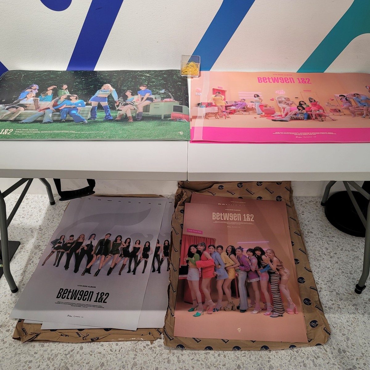TWICE BETWEEN 1&2 11th Mini Album Official poster | eBay