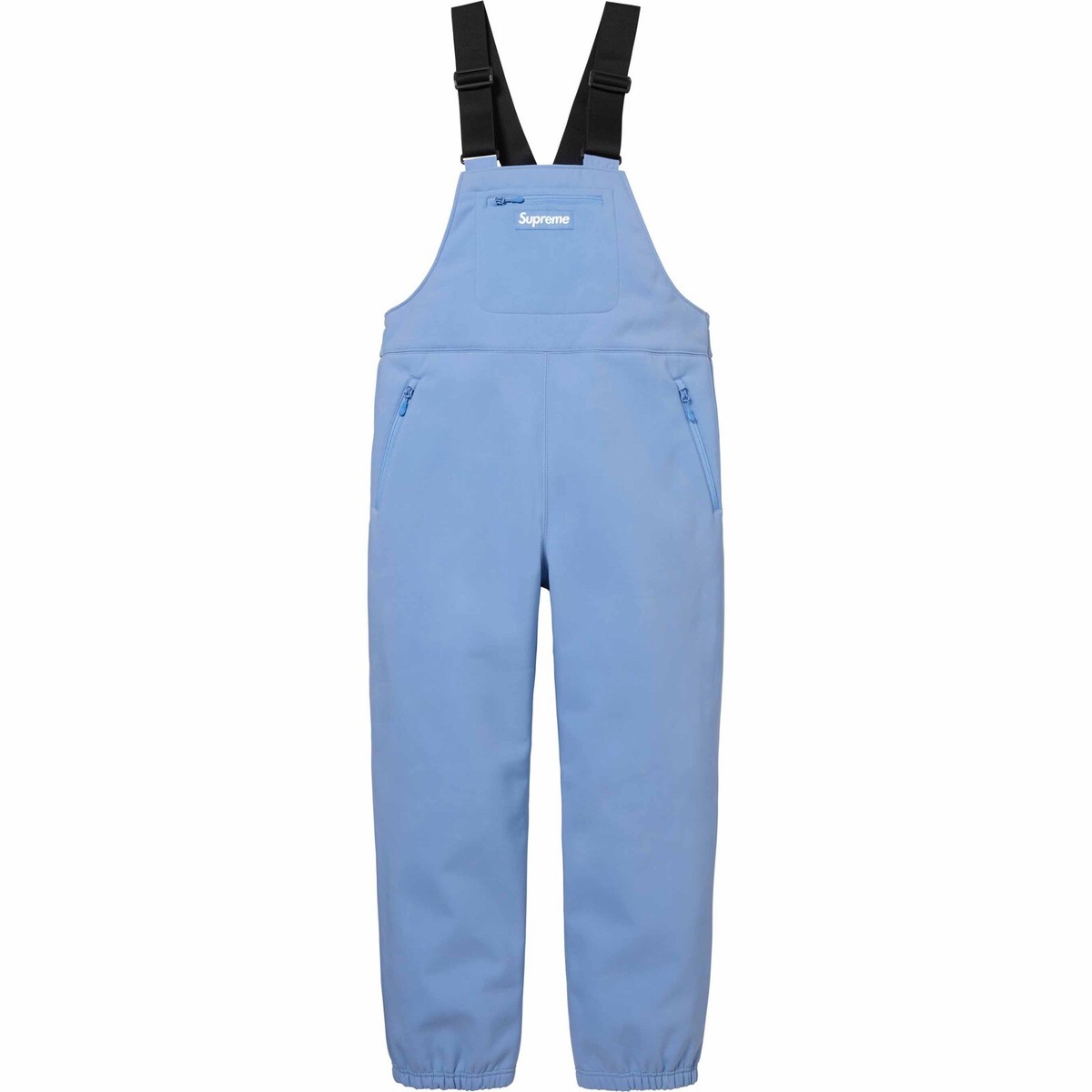 Supreme Windstopper Overalls Light Blue Ski Snowboard GORE Pants