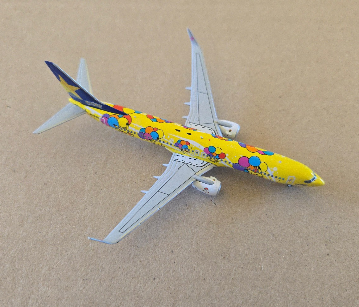1:400 Boeing 737-800 Skymark Airlines Pokemon / Pikachu JA73AB NG