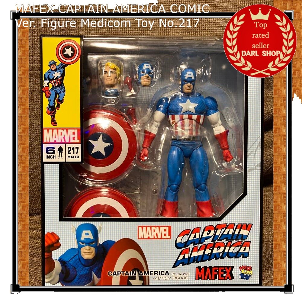 Mafex Captain America Comic | eBay