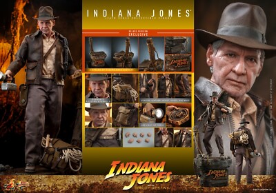 New Hot Toys MMS717 1/6 Indiana Jones the Dial of Destiny Figure