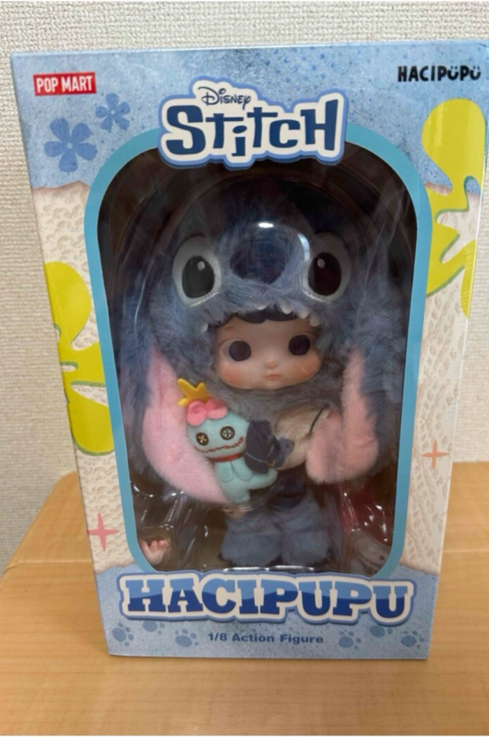 POPMART HACIPUPU Stitch 1/8 Mobile Doll Cute Doll Toy New Japan