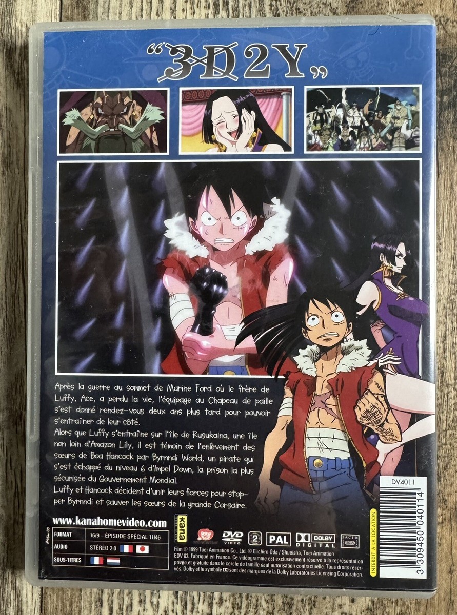 One Piece: 3D2Y - Overcome Ace's Death! DVD “surmonter la mori d