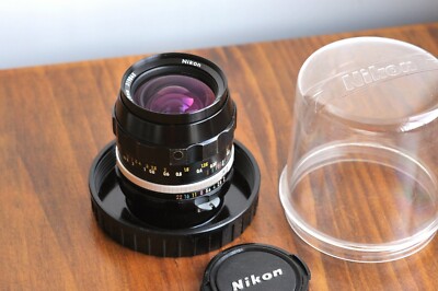 NIKON Nikkor-N.C Auto 28mm f/2.0 * Very RARE F2 NON AI * w/ Nikon