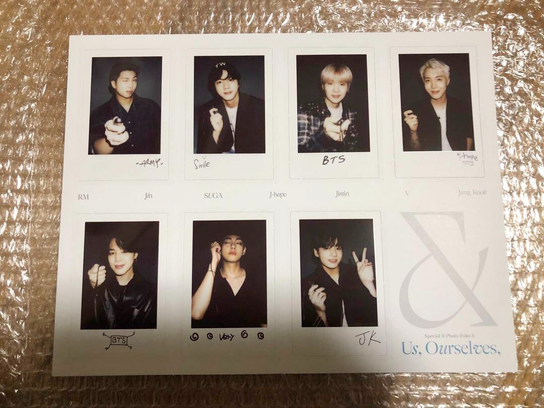 BTS Special 8 Photo-Folio Us, Ourselves, and BTS WE Official