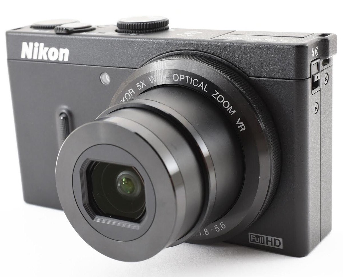 USED Nikon COOLPIX P330 12.2MP 5x Zoom Lens Digital Camera Black